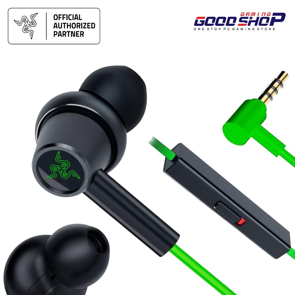 Razer Hammerhead Duo Console (Green) - Gaming Earphone