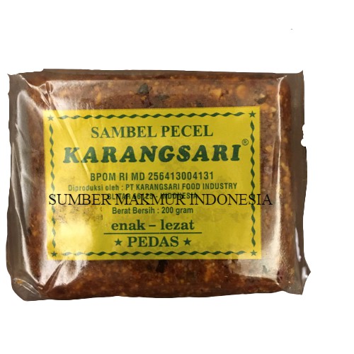 

BUMBU PECEL KARANGSARI RASA PEDAS 200 GRAM - ECERAN