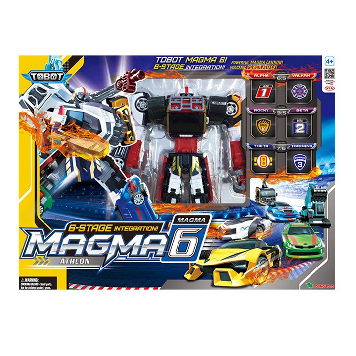 TOBOT Athlon Giga Magma 6 Action Figure