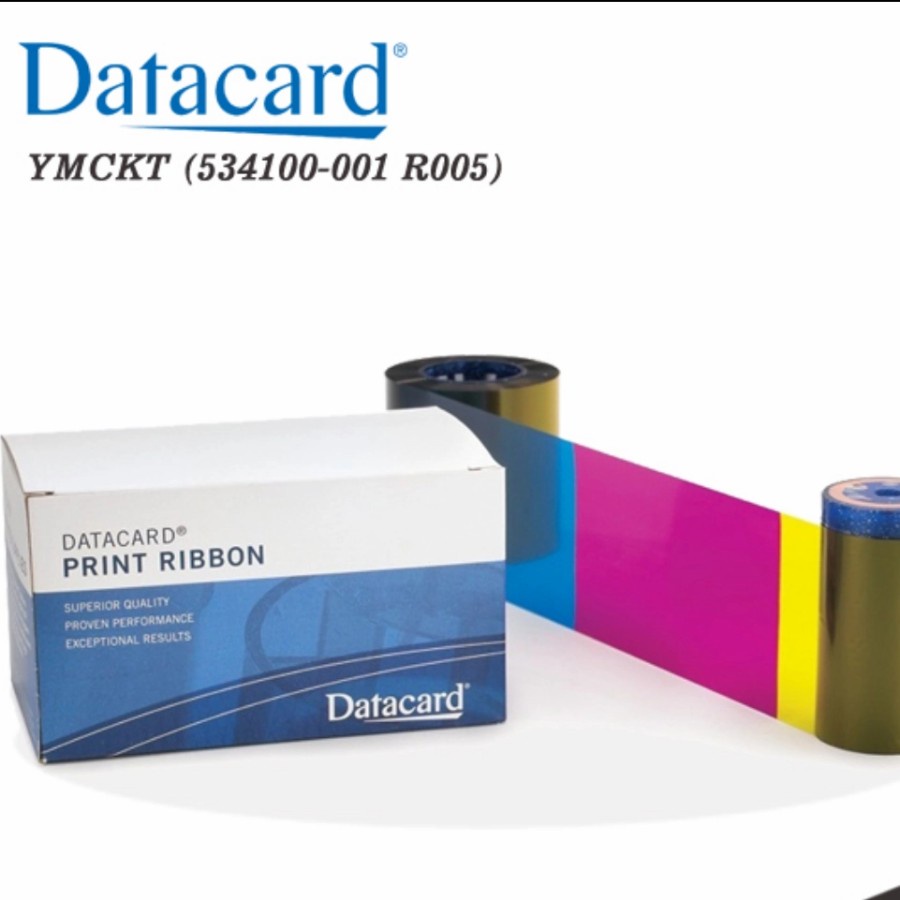 RIBBON WARNA COLOR DATACARD SD160 - SD 160 - YMCKT 534100-001-R005