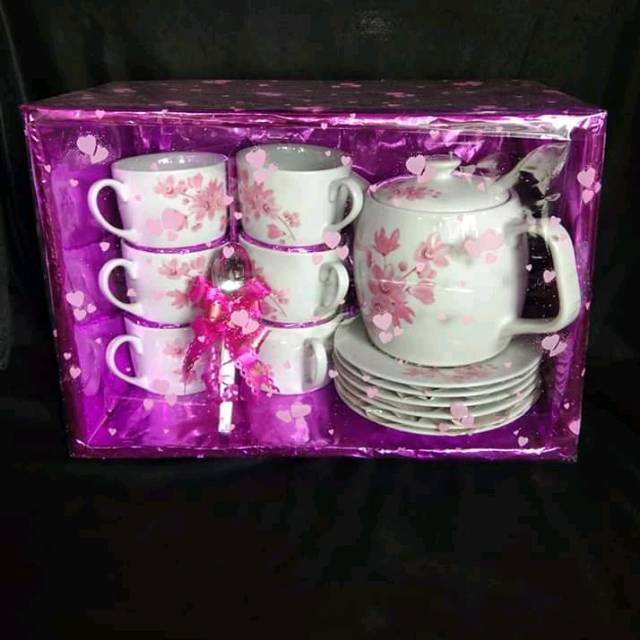 Cangkir Kopin Zetta cup & Saucer set lengkap