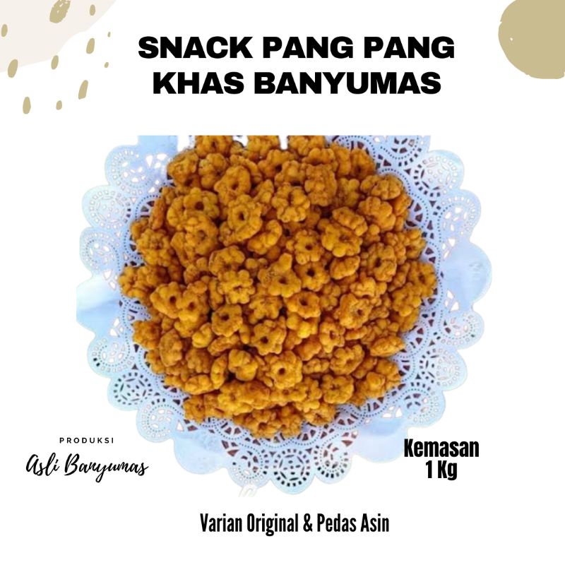 

SNACK PANG PANG BINTANG 1kg | KHAS BANYUMAS | HARGA TERJANGKAU | FREE GIFT MIN BELANJA 50K (all item)