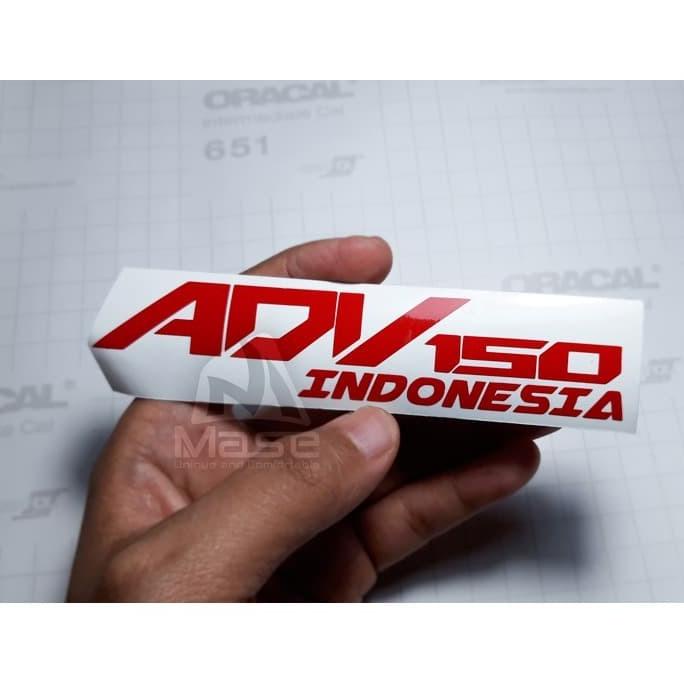 

Cutting Stiker ADV150 Indonesia mase33