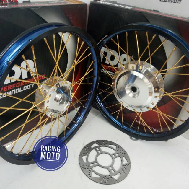 PAKET VELG VARIO-BEAT-SCOOPY-SPACY-VELG TDR RING17X140 FREE CAKRAM PLUS STEL VELG DAN WARNA BISA REQ