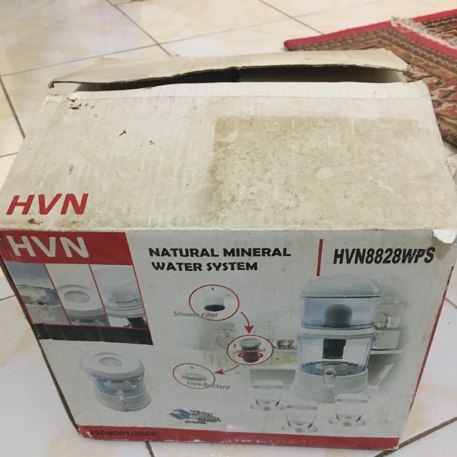 

Natural mineral water system HVN