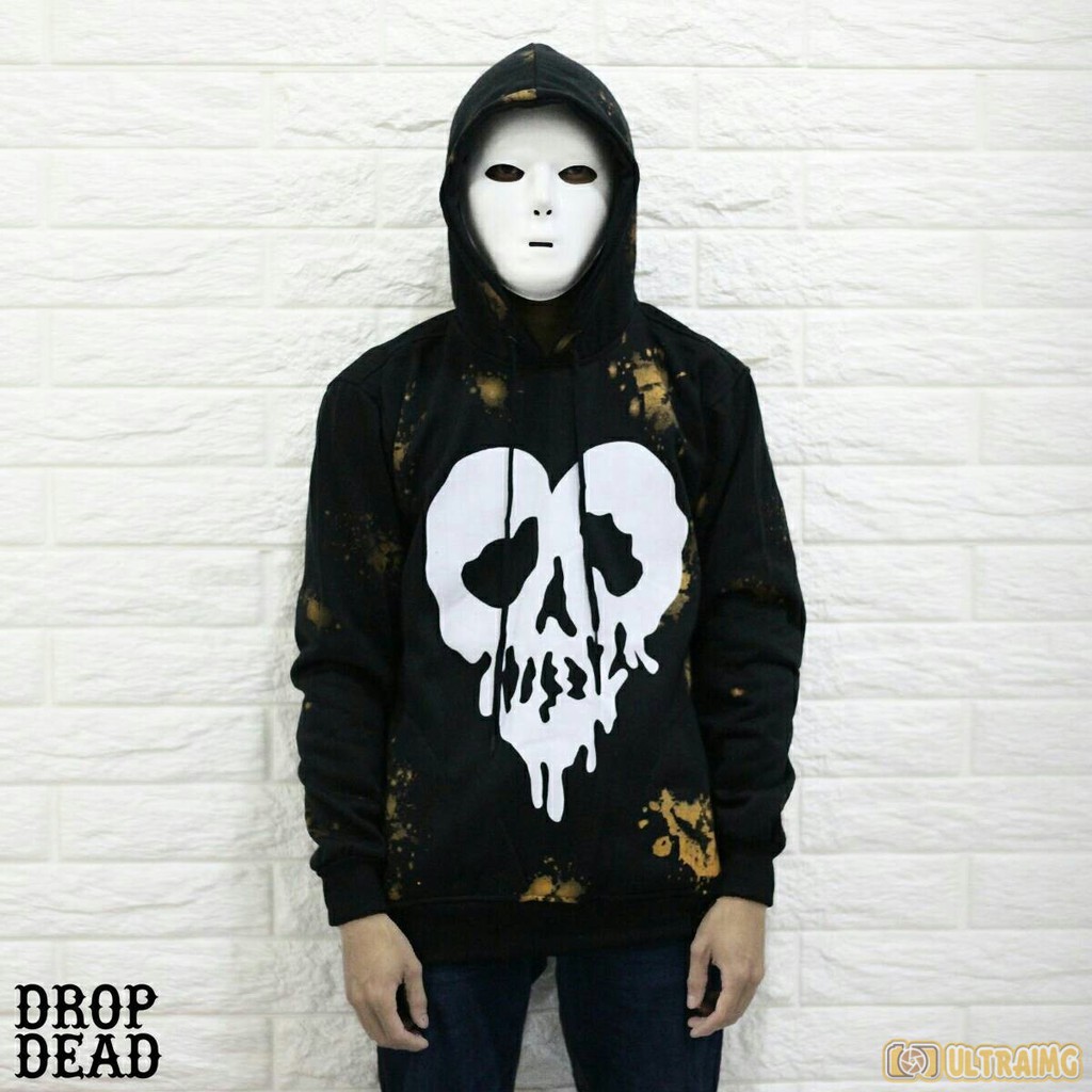 JAKET DROP DEAD KATUN HOODIE ORIGINAL BM