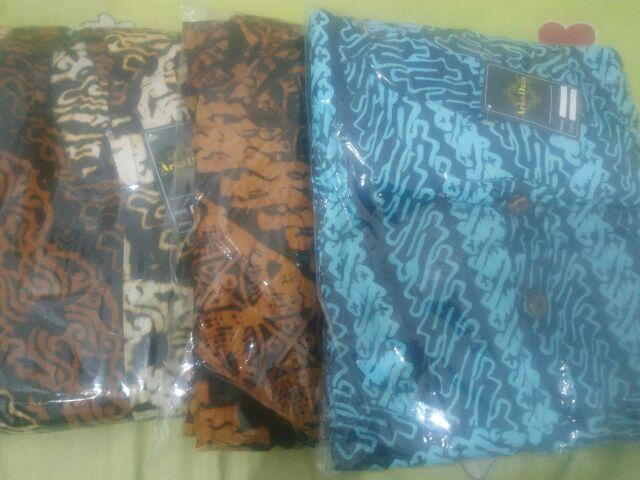 Gamis Batik Klok Warna