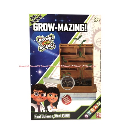 Emco Kids Science Grow Mazine Mainan Science Anak Menanam Tanaman Bunga Labirin Mainan Sains