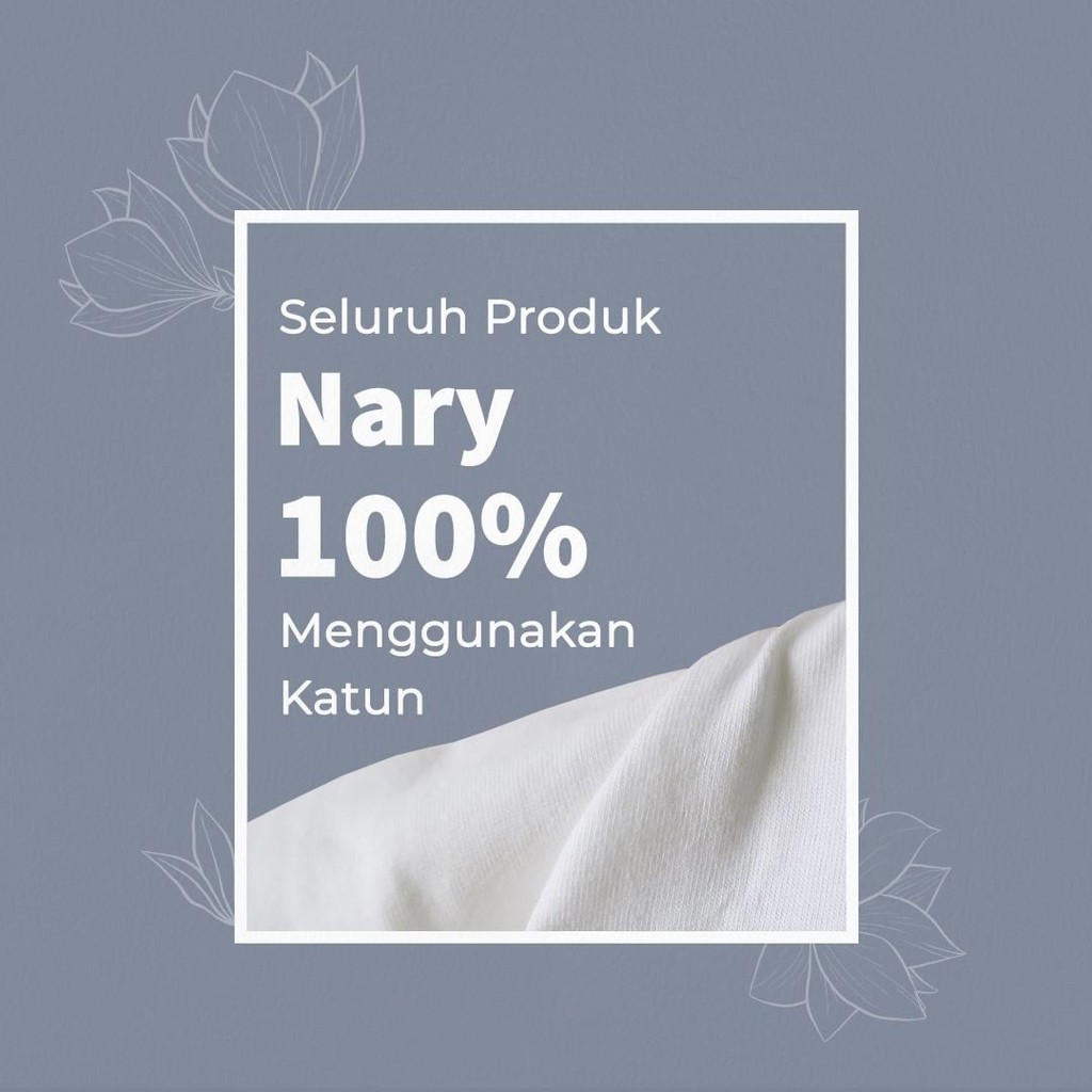 Nary Topi Bayi New Born SNI - White Series