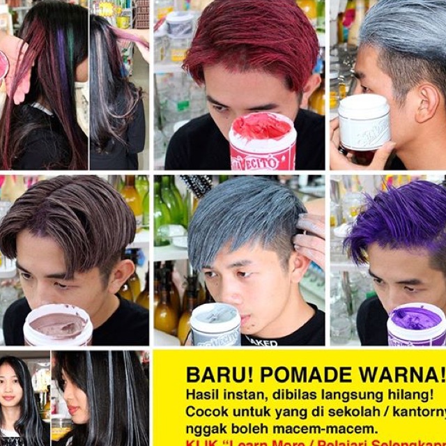 Pomade Pewarna Rambut