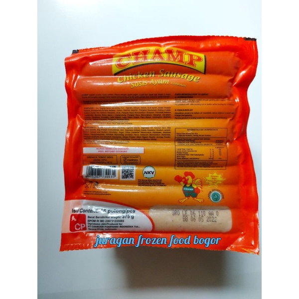 

Champ Chicken Sausage 375 gram