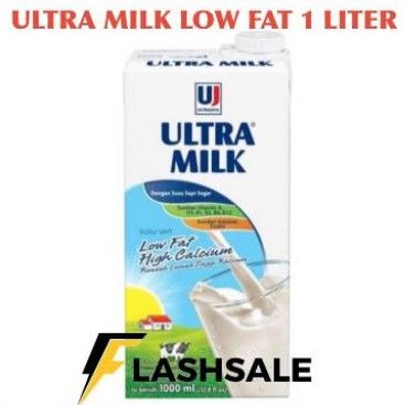 

susu ultra low fat 1 liter PAK