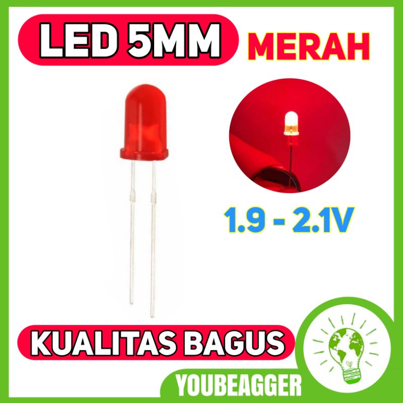 Led 5mm merah