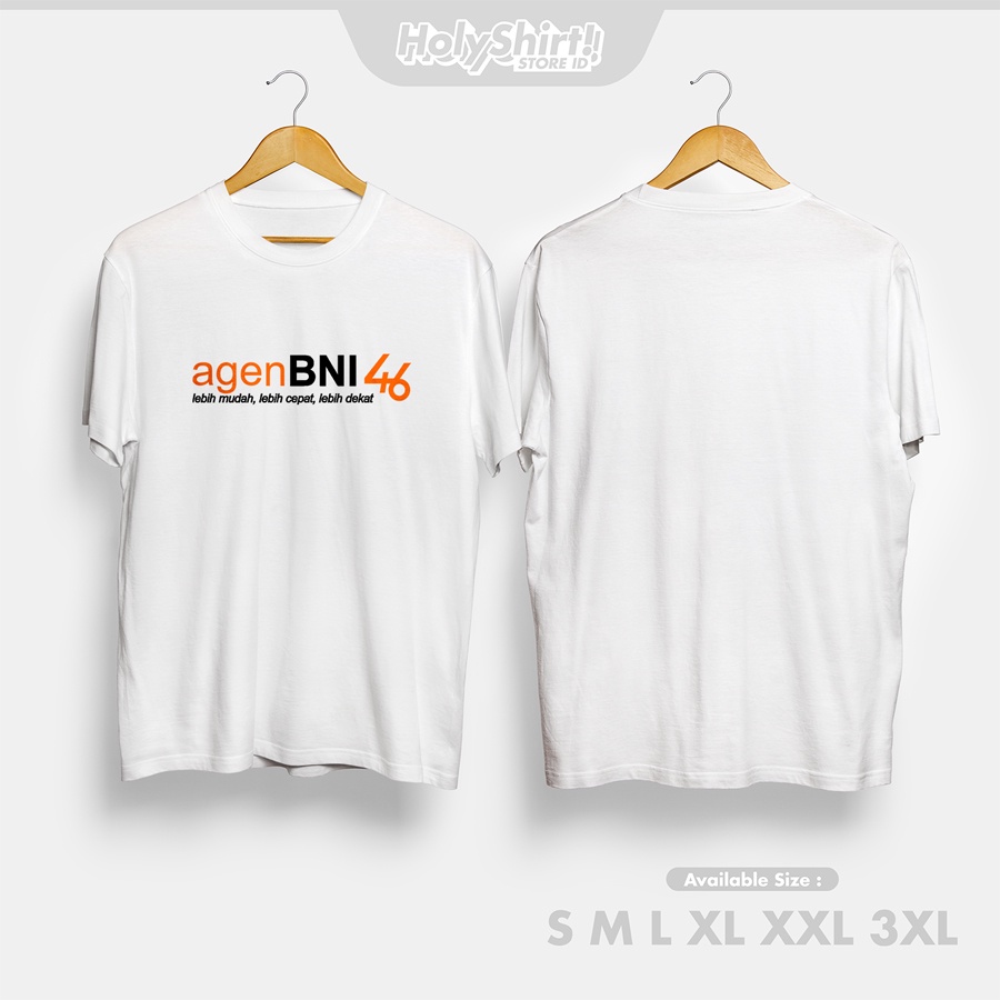 Kaos Baju Agen Bank BNI 46 Kaos Perusahaan