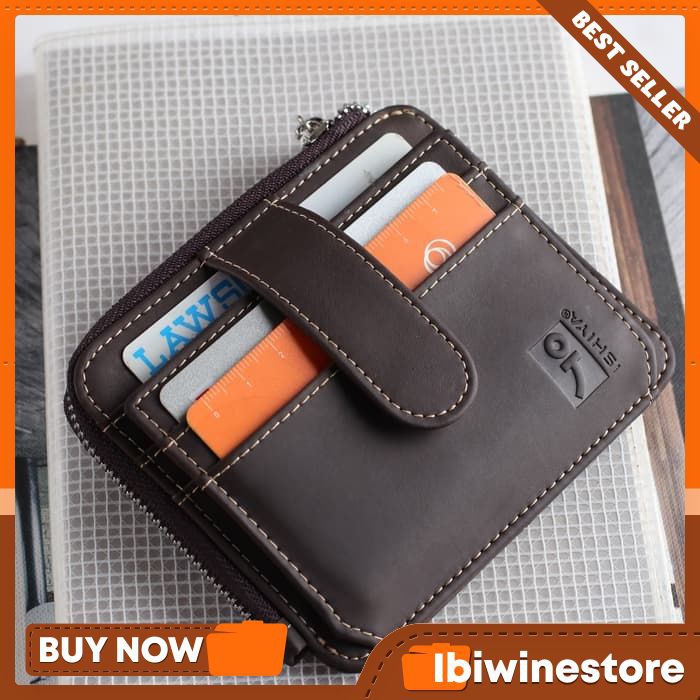 Hits Bh25 Dompet Kartu Nama Atm Kulit Asli Dompet Pria Dompet Pengaman Tempat Kartu Tempat Atm