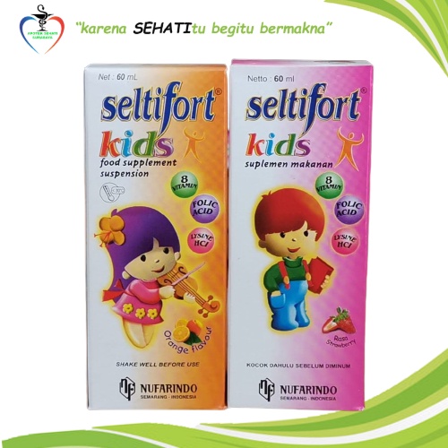 SELTIFORT KIDS SYR  60ML Multivitamin Pertumbuhan Anak