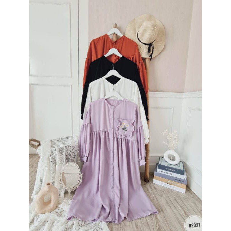 Daisy bouquet tunic dress