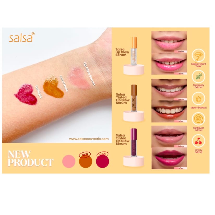 Salsa Lip Glow Serum | Lip Serum