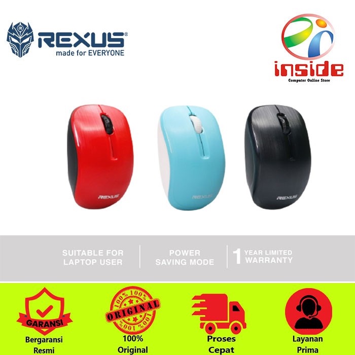 MOUSE WIRELESS REXUS Q10/Q20