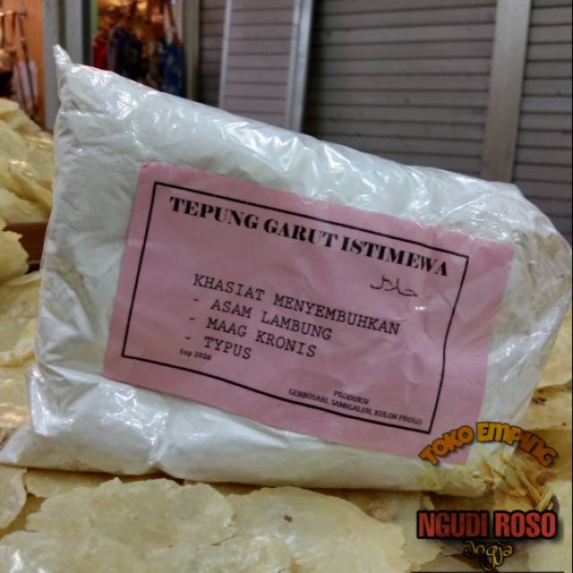 

[450gram] TEPUNG GARUT ISTIMEWA UNTUK MAAG, TYPUS, ASAM LAMBUNG