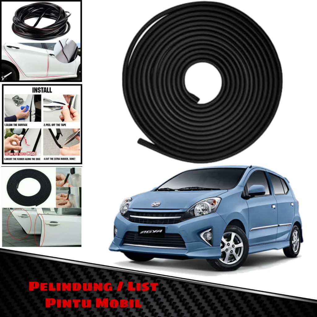 LIST KARET PINTU MOBIL DAIHATSU AGYA