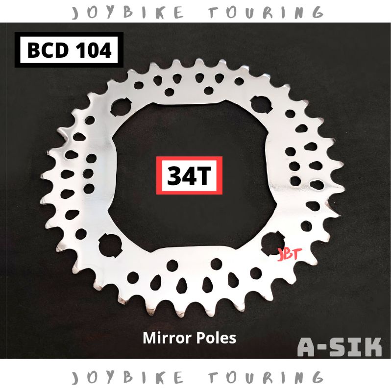 Single Chainring MTB 34T Oval