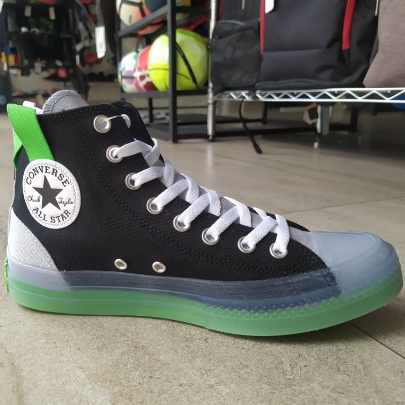 Converse ct as hi cx black green grey 170834c