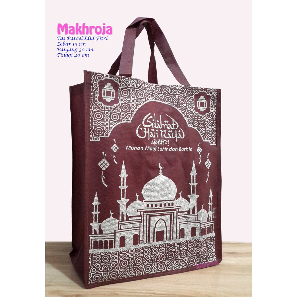 

Tas Pita Kotak Parcel Lebaran Idul Fitri Maroon