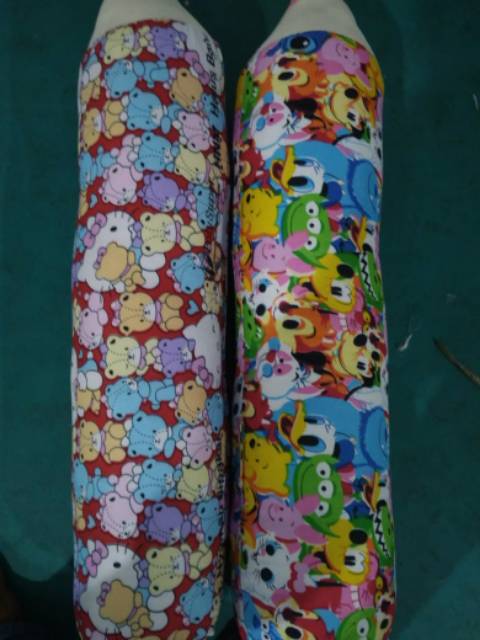 Bantal pencil isi silikon produk brendis..