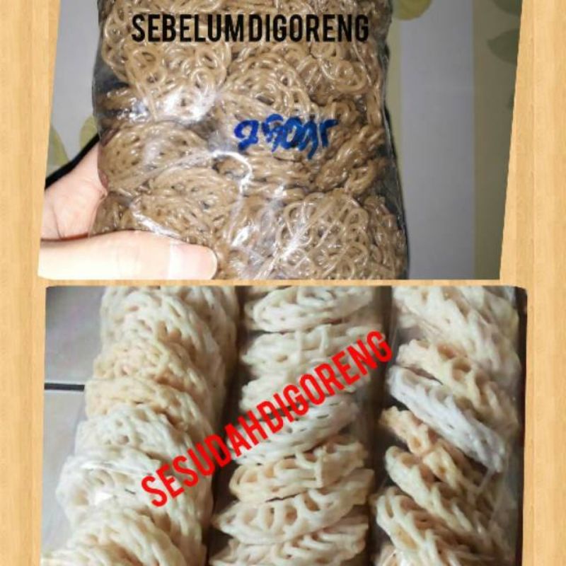 

KERUPUK LILIT BESAR 250Gr