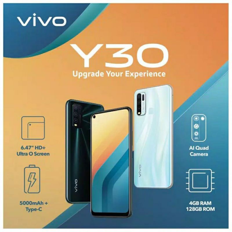 Vivo Y30 Ram 4 Rom 128Gb