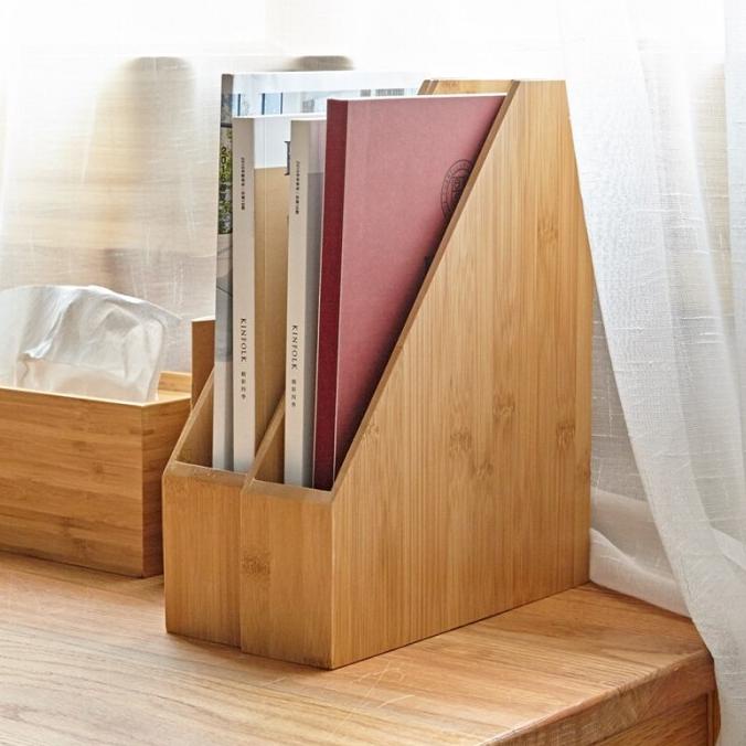 

Office & Stationery | Document Organizer | Top Box File Kayu Mahoni Elegan Rak Tempat Kertas Kotak Dokumen Arsip | Best Seller