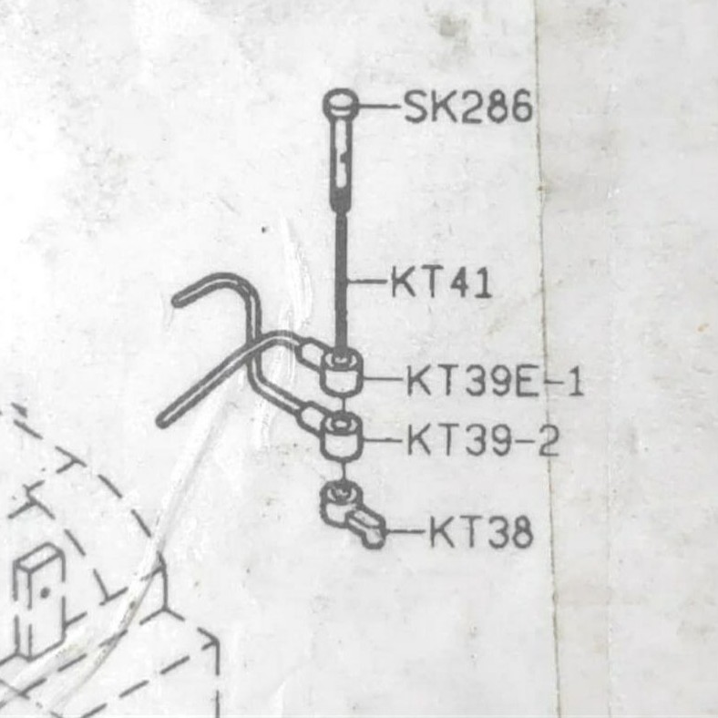 KT39E-2 Mesin Jahit Obras 737/747/757/767
