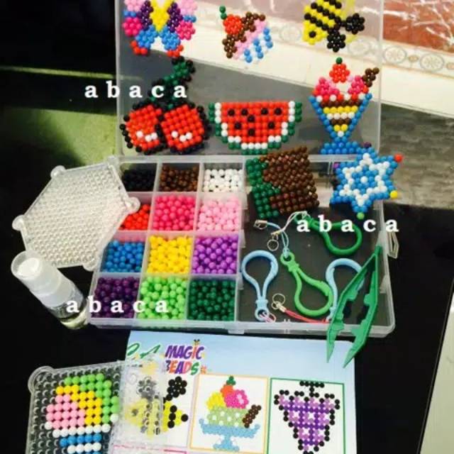 MAGIC BEADS ABACA