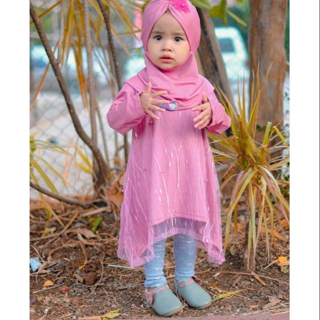 Tunik kanaya / tunik anak mewah / tunik pesta / tunik anak / tunik murah