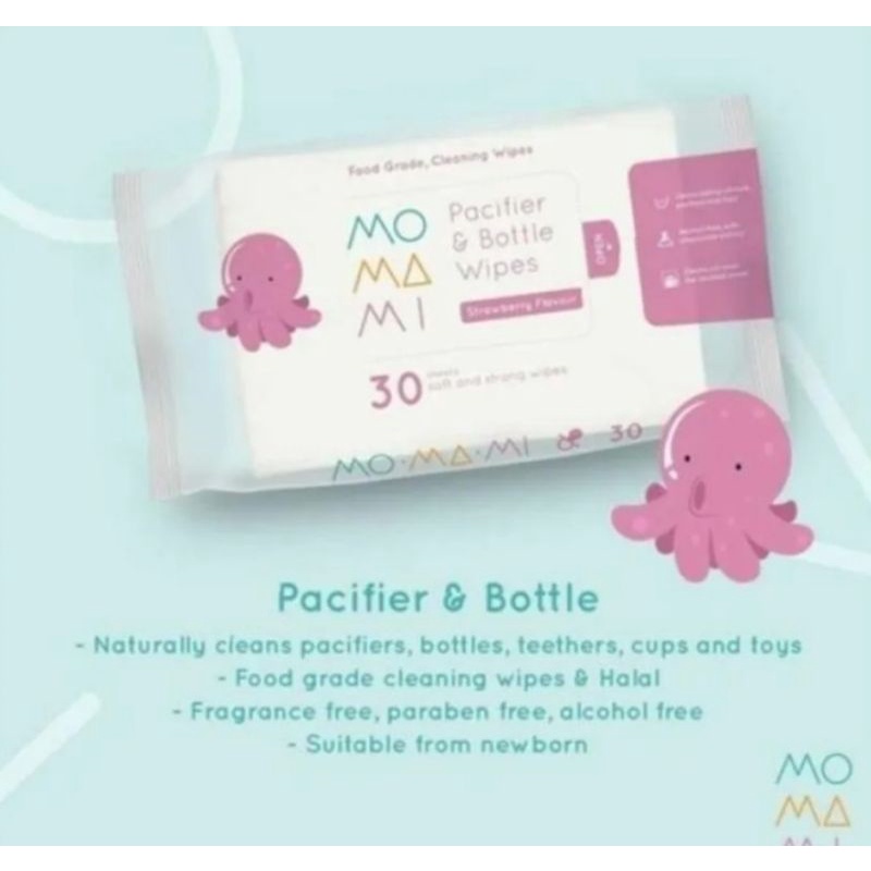 Momami Pacifier &amp; bottle wipes