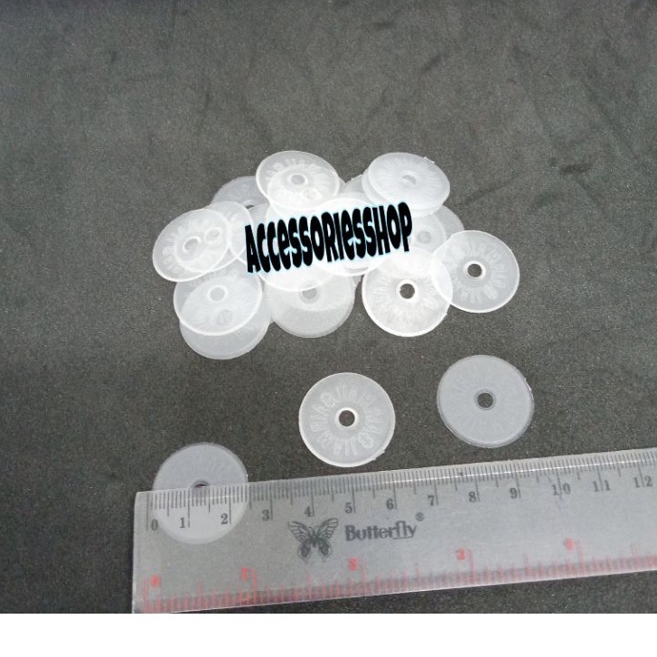 W25/Polywasher Map Kancing Map-500Pcs