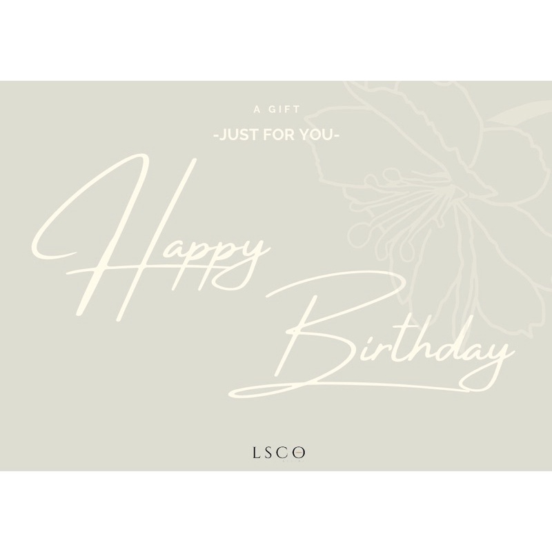 

BIRTHDAY CARD
