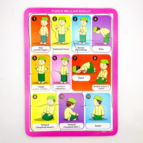 Puzzle Anak Belajar Sholat