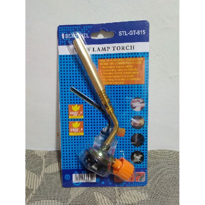 SENTINEL GT-815 Kepala las single MANUAL gas kaleng torch las