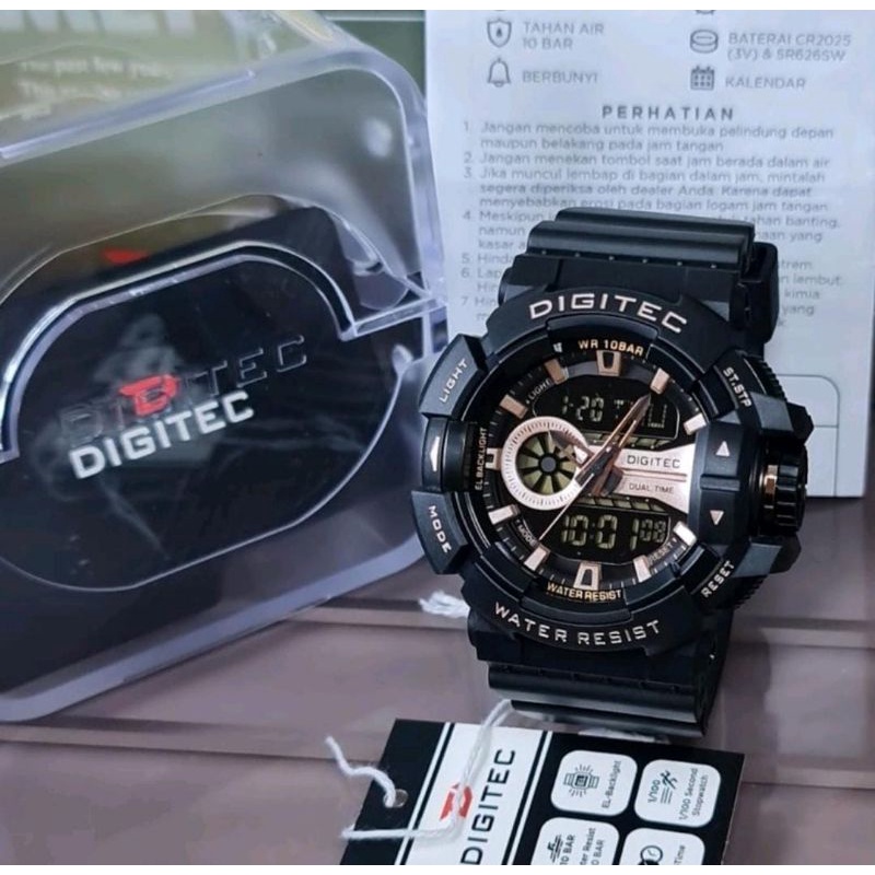 Jam Tangan DIGITEC DA2080 / DA 2080 / DA-2080 DG Watch Jam Tangan ORIGINAL