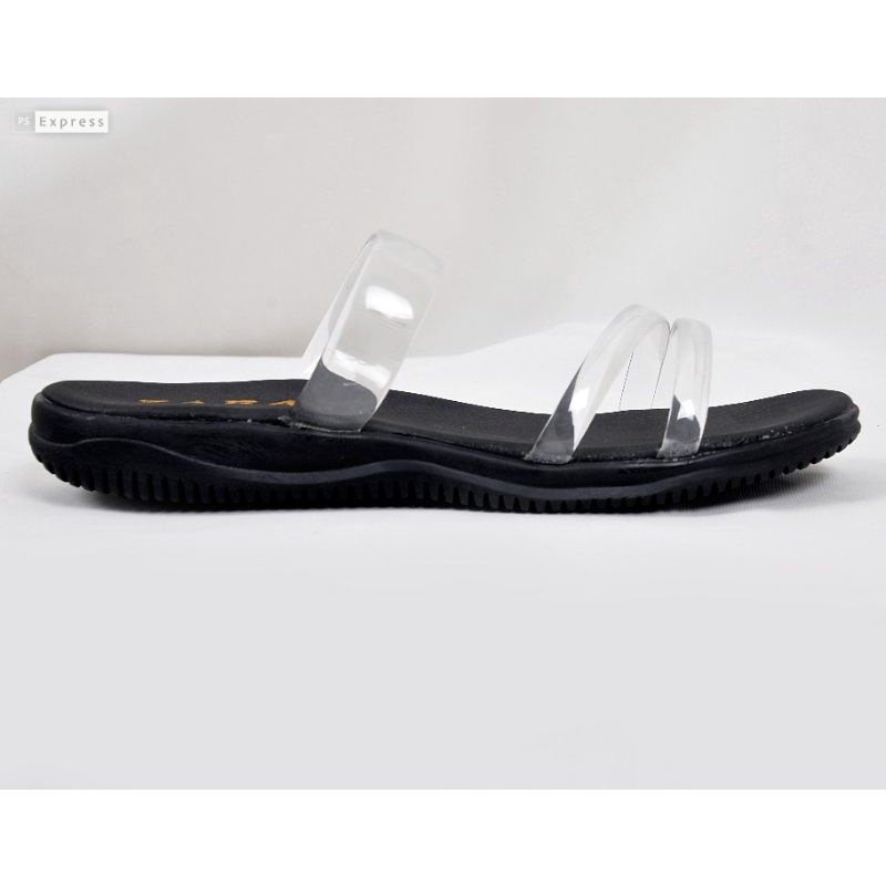 3.3 BIG SALE !! Sandal slop jely/sandal kaca/sandal teplek wanita