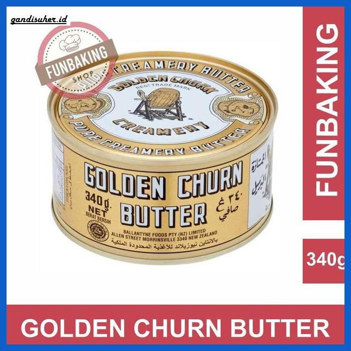 

Rettubagetnem- Funbaking - Butter / Mentega Golden Churn New Zealand 340Gr -Asli-Slii.