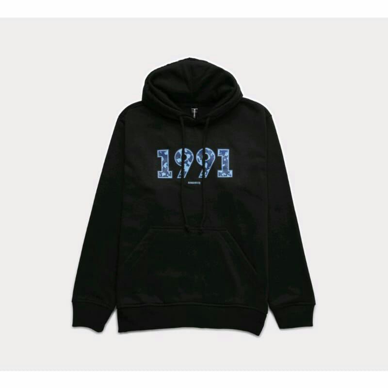 ROUGHNECK 1991 Hoodie Black