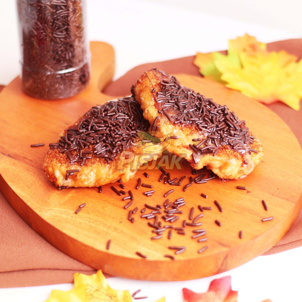 Pisang Goreng Kipas Coklat