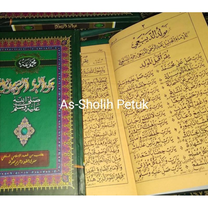 Barjanji maulid diba' makna pesantren petuk