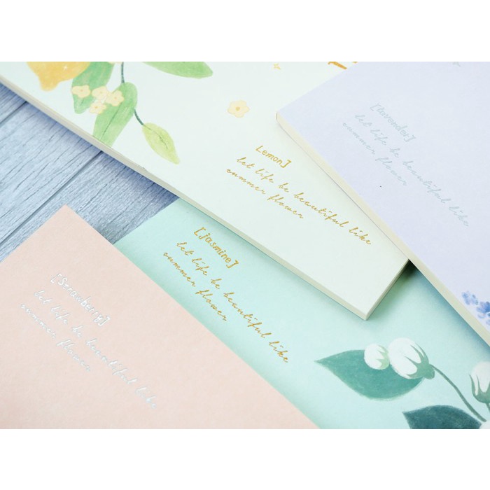 

Star Fragrance Of Life Plain Notepad B5 / Buku Tulis Catatan Polos Lucu B5 Murah