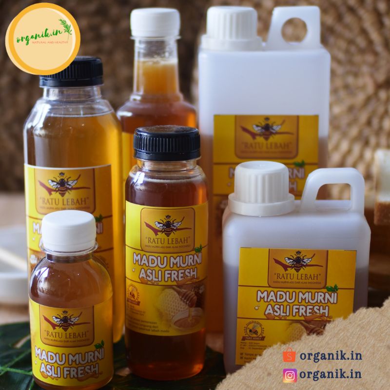 

Madu Ternak (Randu, Kopi, Kaliandra, Karet, Kesambi, Rambutan) 350ml