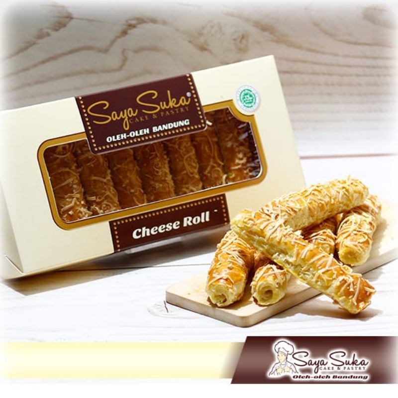 

Cheese Roll Saya Suka oleh oleh Bandung