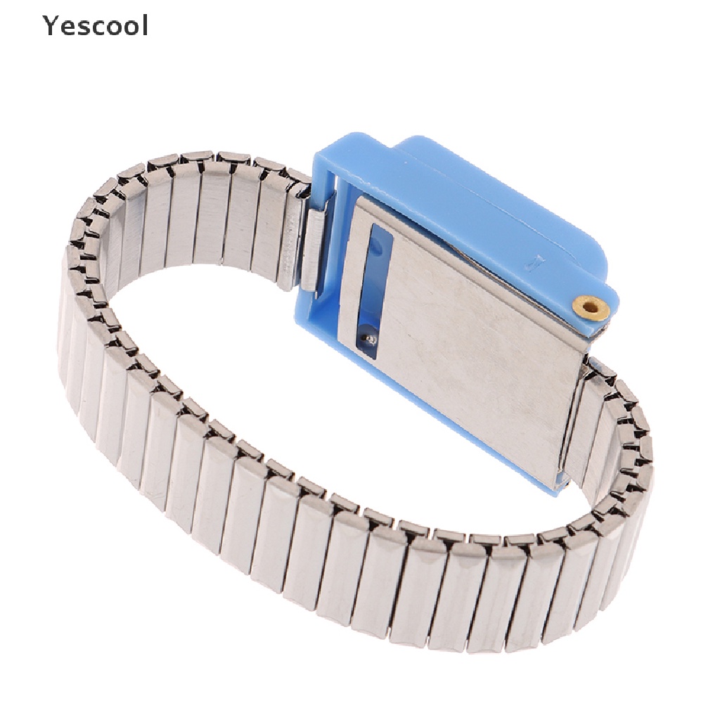 Yes Strap Pergelangan Tangan Anti Statis Wireless Esd Pulse Bahan Metal